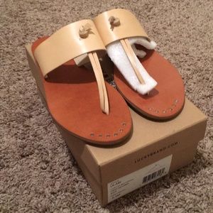 Lucky Brand T-strap Sandals